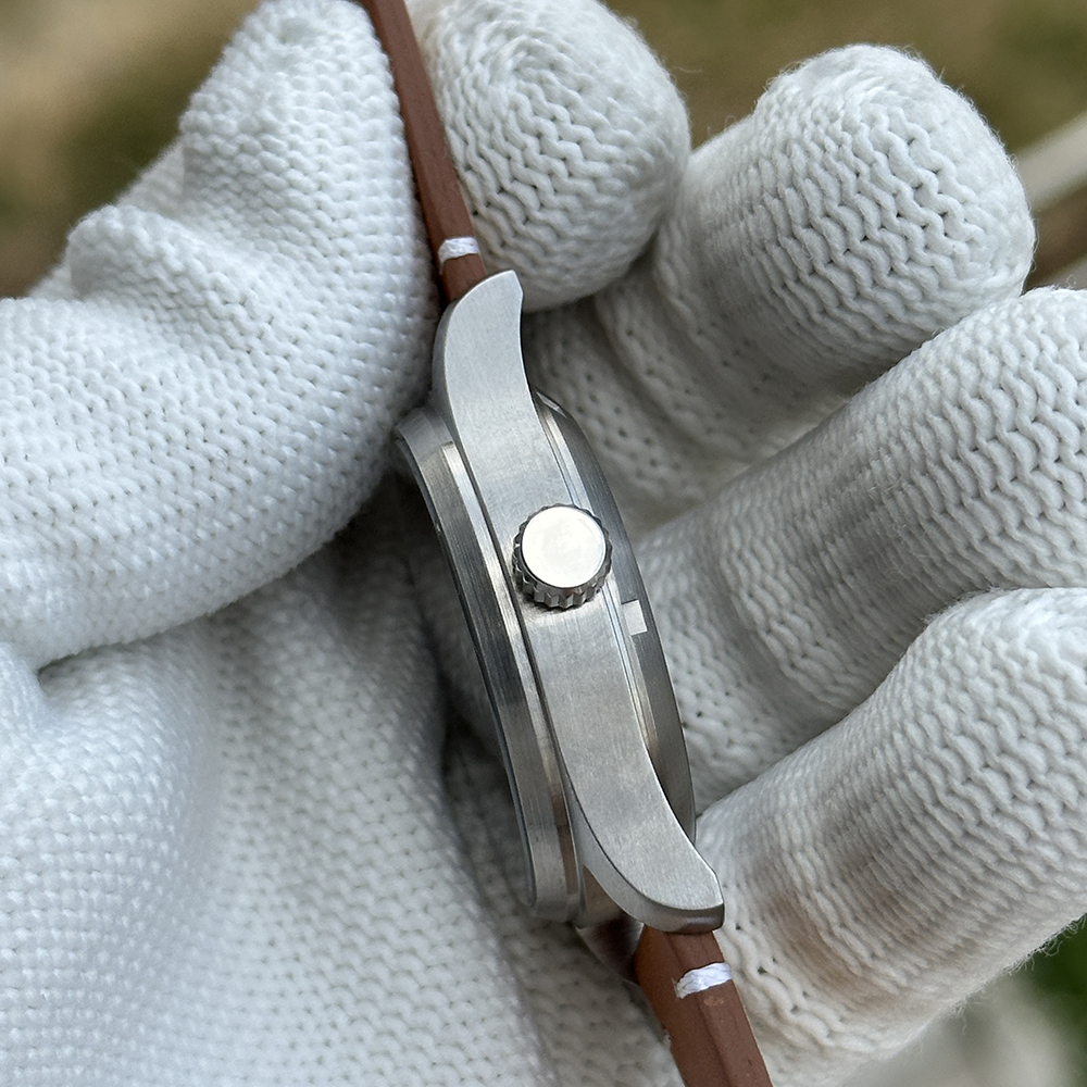 STEELDIVE Official SD1940 No Logo 39mm Pilot Watch 200m Waterproof Mens NH35 Automatic Dive Watch