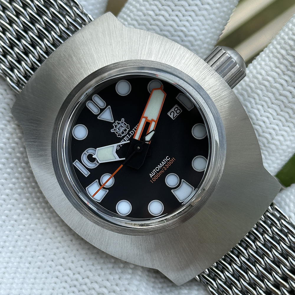 STEELDIVE Official SD1920 Number Dial 24MM Thick Case 1000M NH35 Dive Watch
