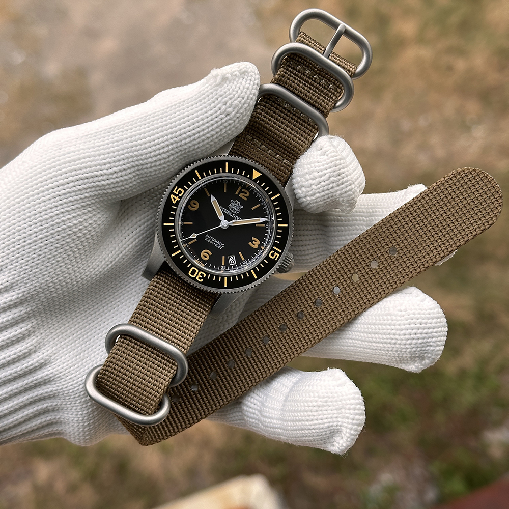 STEELDIVE Official SD1952V New Arrival Ceramic Bezel Sapphire Glass 300M NH35 Automatic Dive Watch