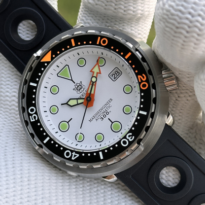 STEELDIVE Official SD1975C Swiss Luminous 47.5mm Case 300M Waterproof Ceramic bezel Sapphire Glass NH35 Mens Dive Watch