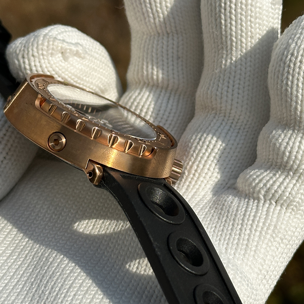 STEELDIVE Official SD1975S V1 Super Luminous 47.5MM Solid Brone Case 300M Waterproof Dive Watch