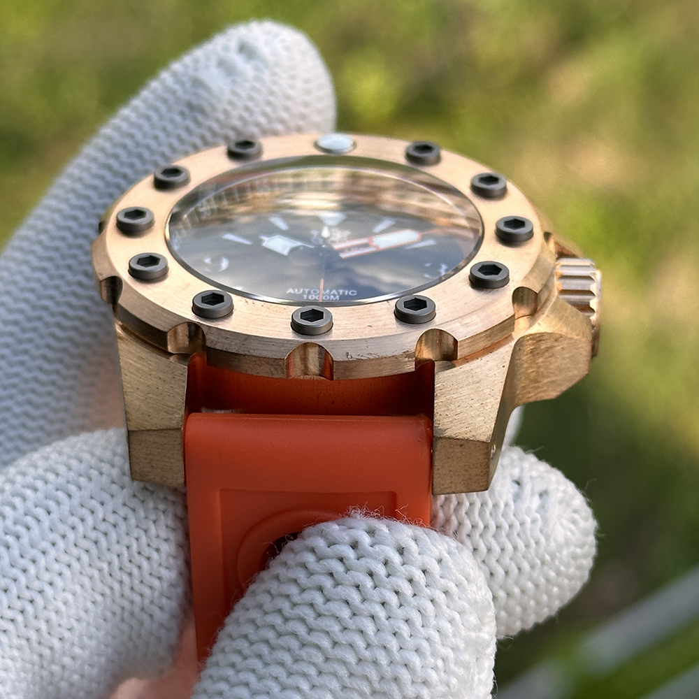 STEELDIVE Official SD1948S Solid Bronze 1000M Waterproof NH35  Dive Watch