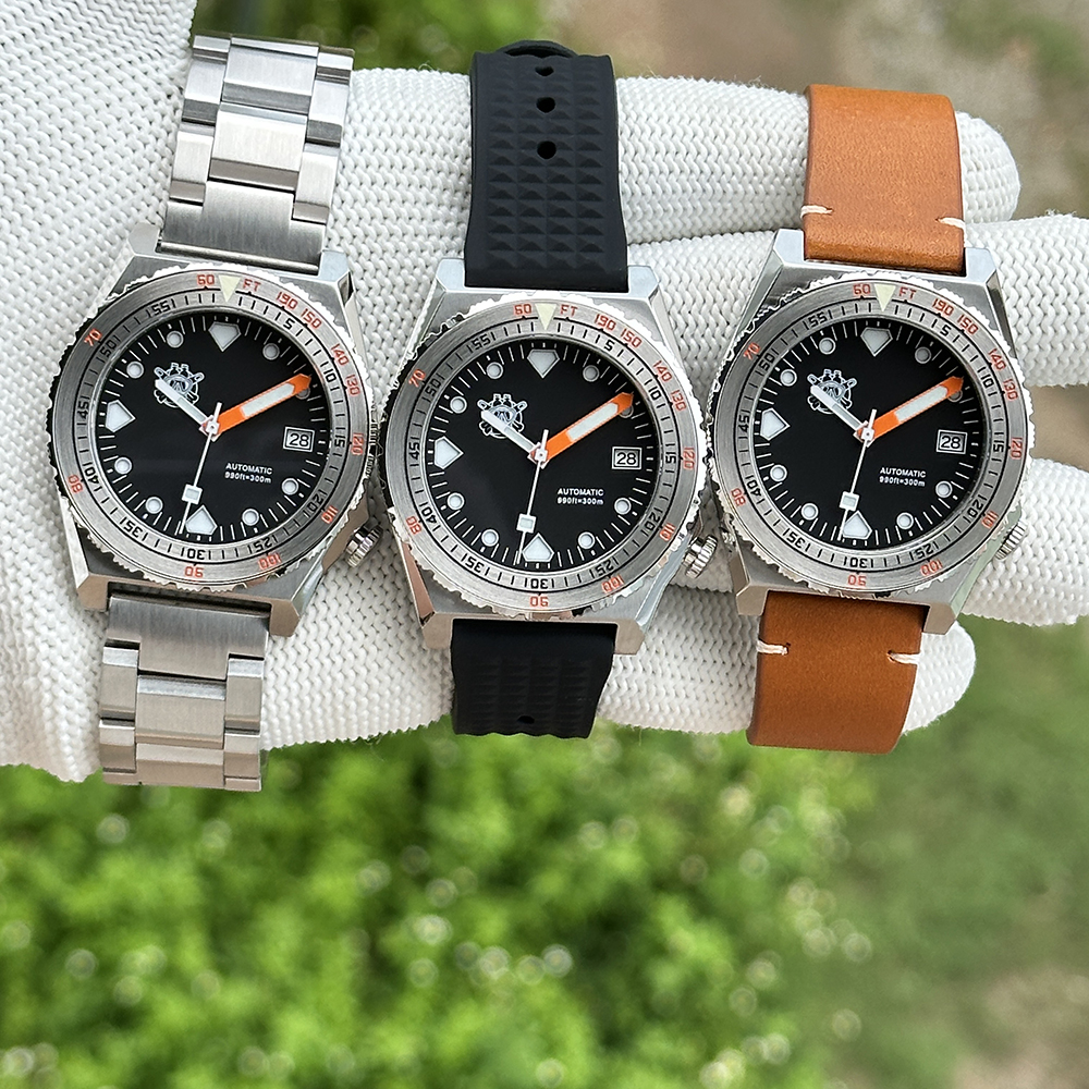 STEELDIVE Official SD1936 New Arrival 40MM Small Size Japan NH35 Automatic Movement Mens Dive Watch