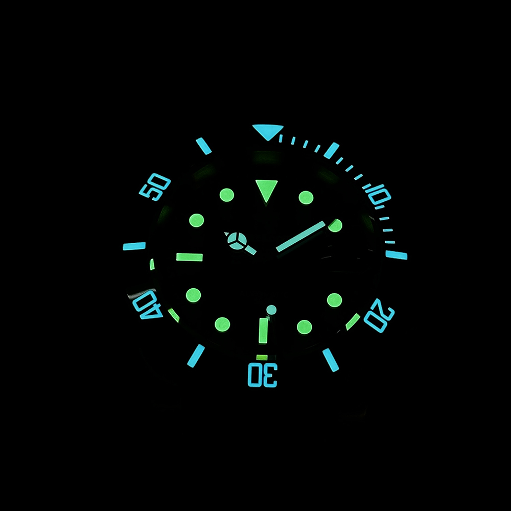 STEELDIVE Official SD1953S Green Dial Cermaic Bronze Bezel Swiss Luminous 300M Waterproof NH35 Mens Automatic Dive Watch