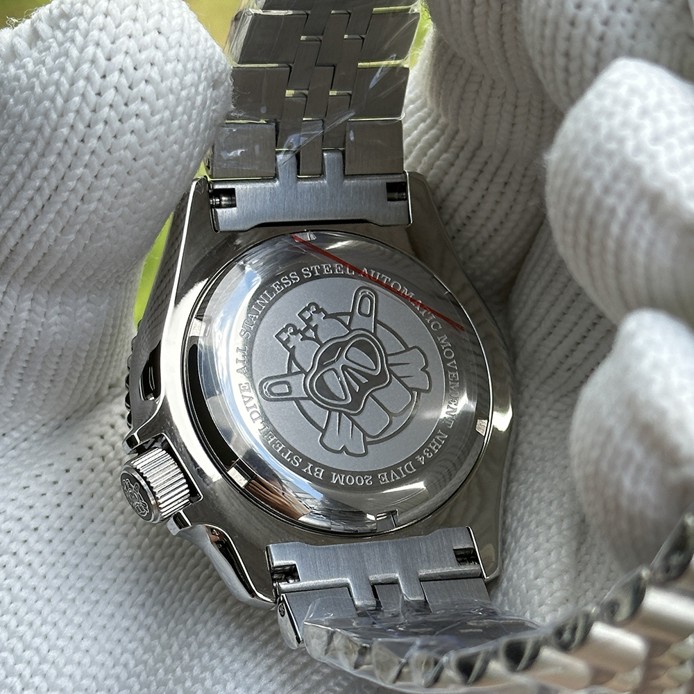 STEELDIVE Official SD1994C Sapphire Bezel Insert Japan NH34 Automatic Movement Mens GMT Dive Watch