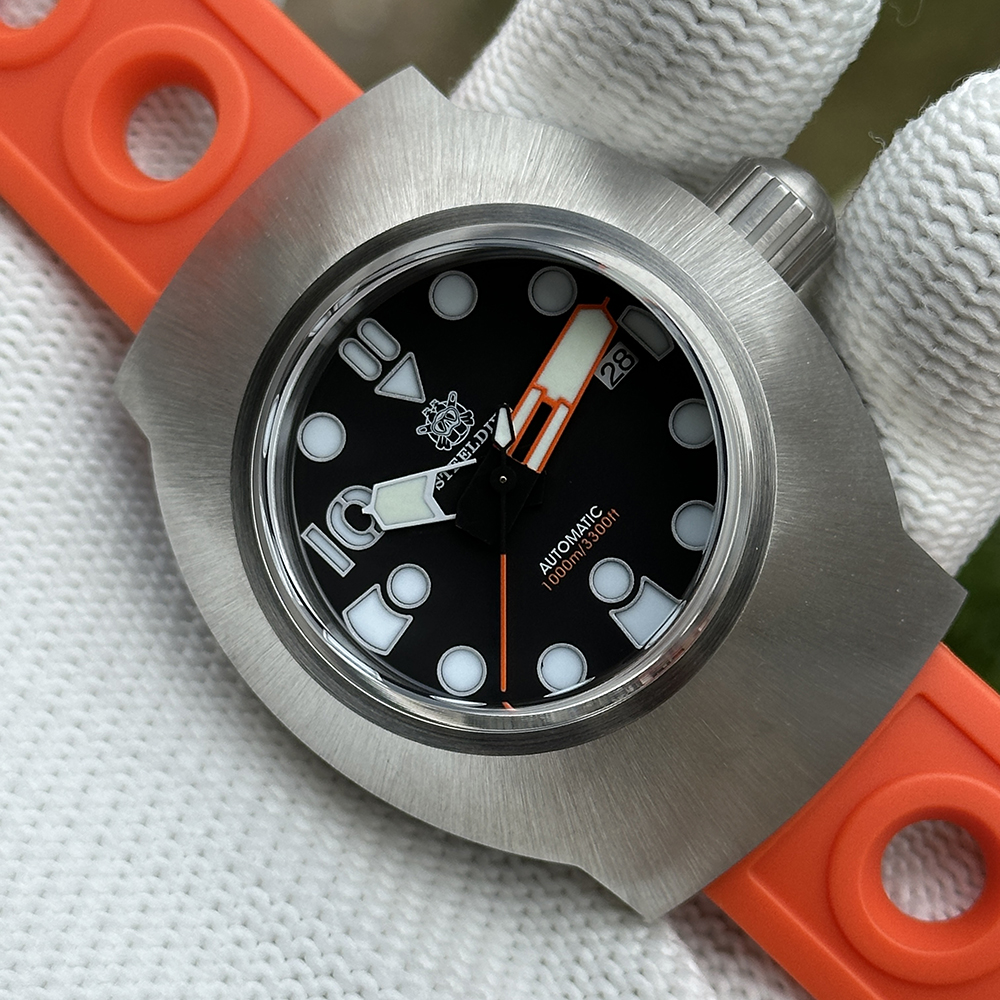 STEELDIVE Official SD1920 Number Dial 24MM Thick Case 1000M NH35 Dive Watch