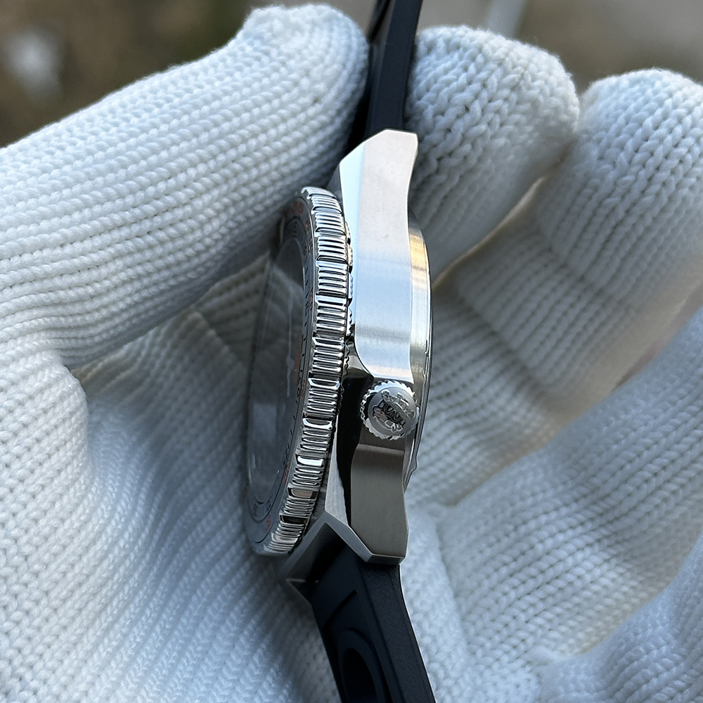 STEELDIVE Official SD1936 Swiss BGW9 Luminous 40MM Steel Case Sapphire Glass Steel Bezel 300M Mens NH35 Date Dive Watch