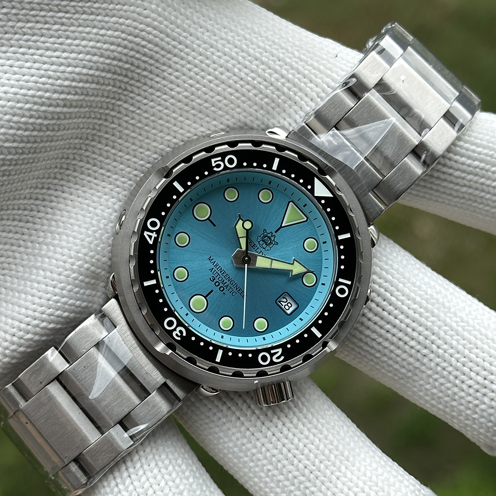 STEELDIVE Official SD1975 Claissic Design 47.5mm Case Swiss Luminous Japan NH35 Automatic Movement Mens Dive Watch