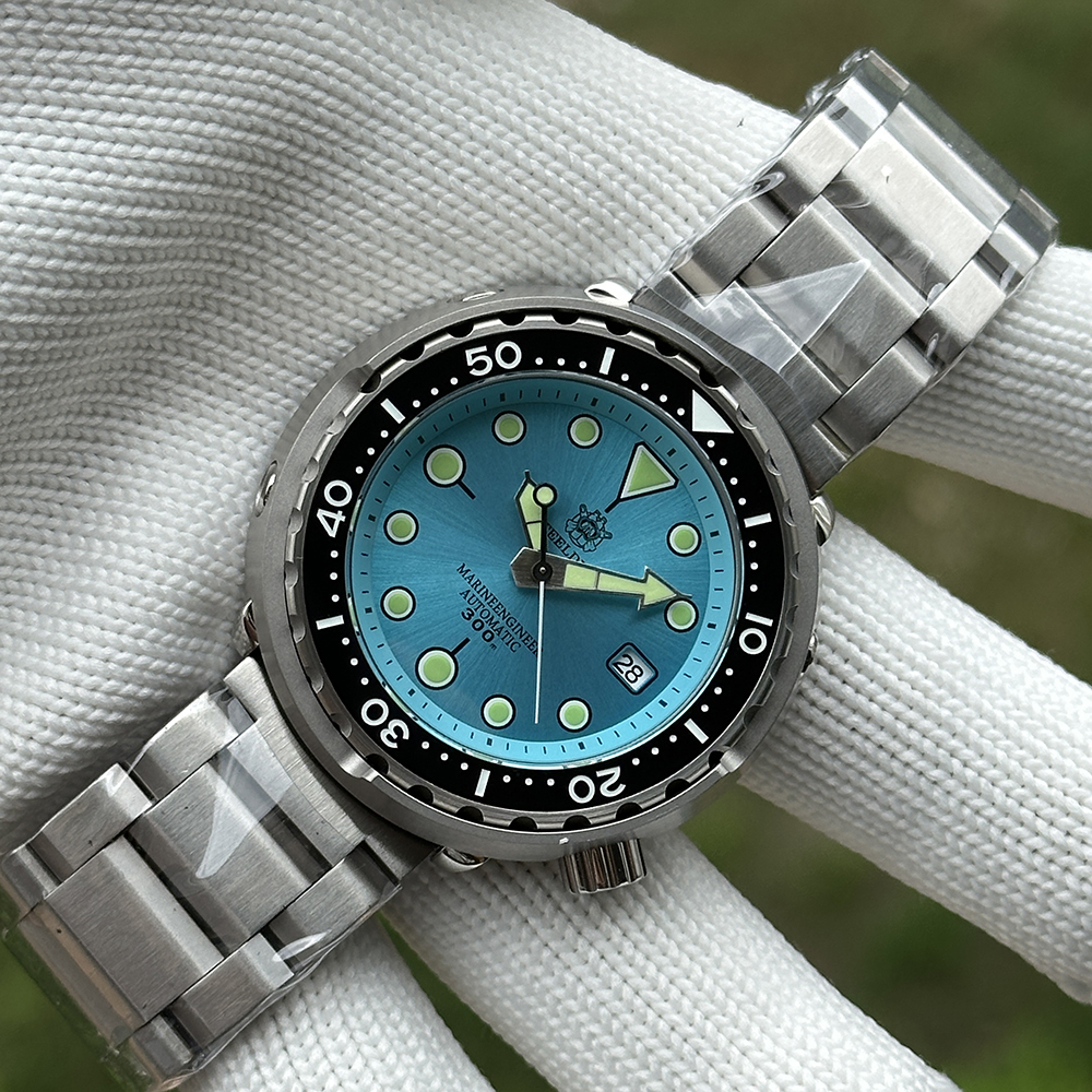 STEELDIVE Official SD1975 Claissic Design 47.5mm Case Swiss Luminous Japan NH35 Automatic Movement Mens Dive Watch
