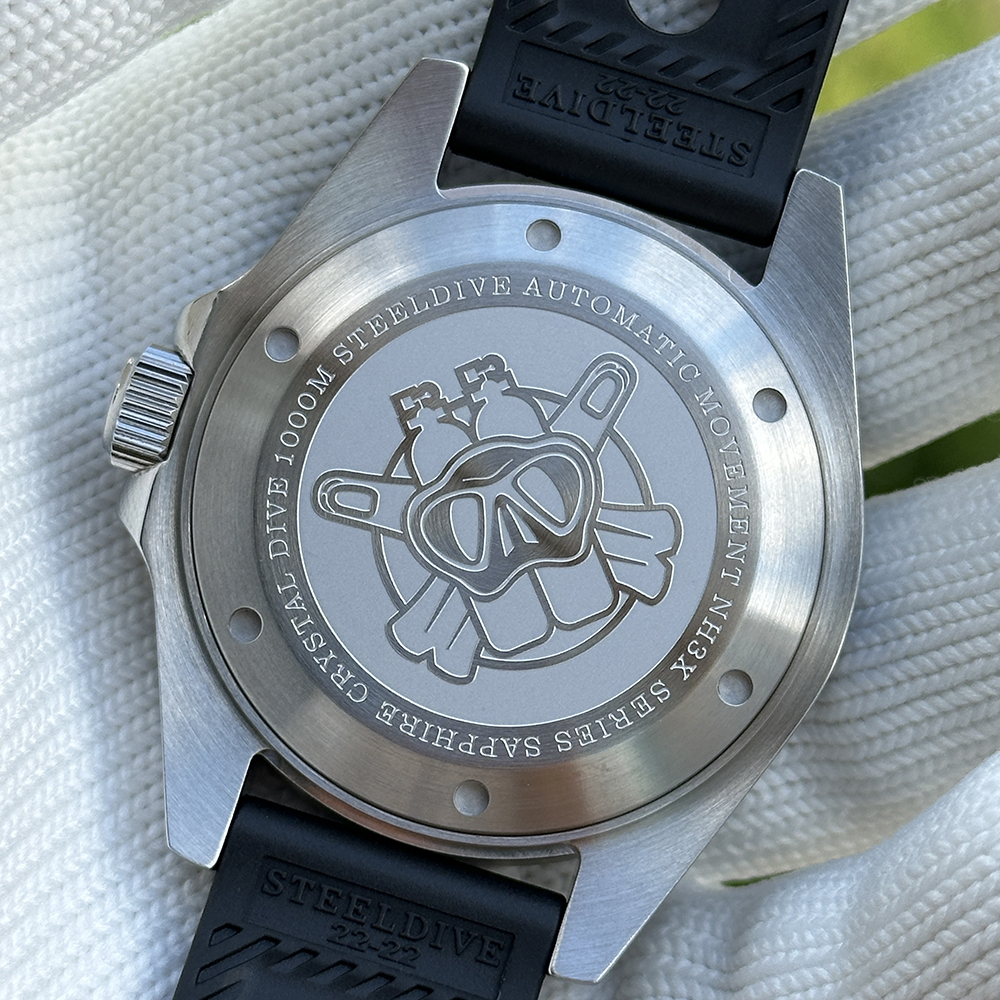 STEELDIVE Official SD1964GMT 1000M Waterproof NH34 Dive Watch