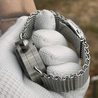 STEELDIVE Official SD1912 V2 New Arrival Vintage Luminous 47MM Big Size Sapphire Glass NH35 Automatic Mens Dive Watch 