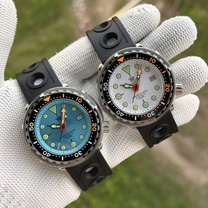 STEELDIVE Official SD1975C Swiss Luminous 47.5mm Case 300M Waterproof Ceramic bezel Sapphire Glass NH35 Mens Dive Watch