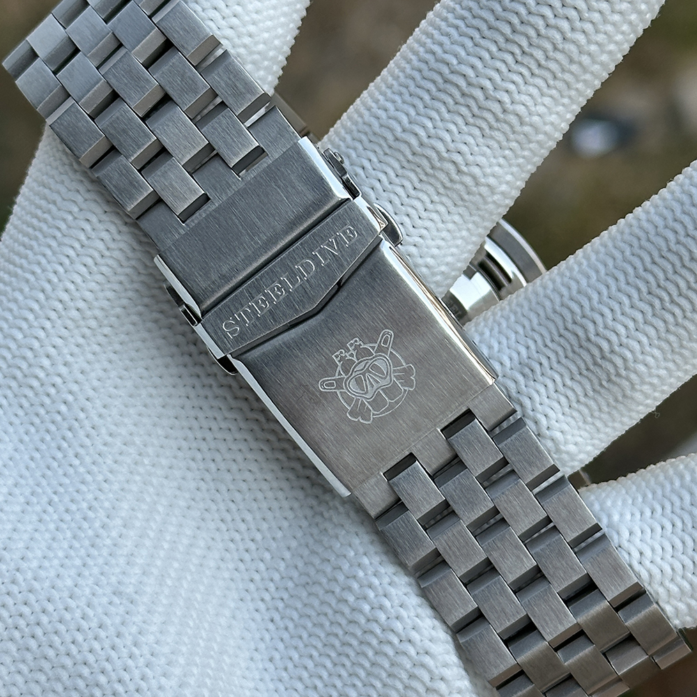 STEELDIVE Official SD1975C Matte Yellow Dial 47.5MM Case 300M Waterproof NH35 Japan Movement Automatic Mens Dive Watch