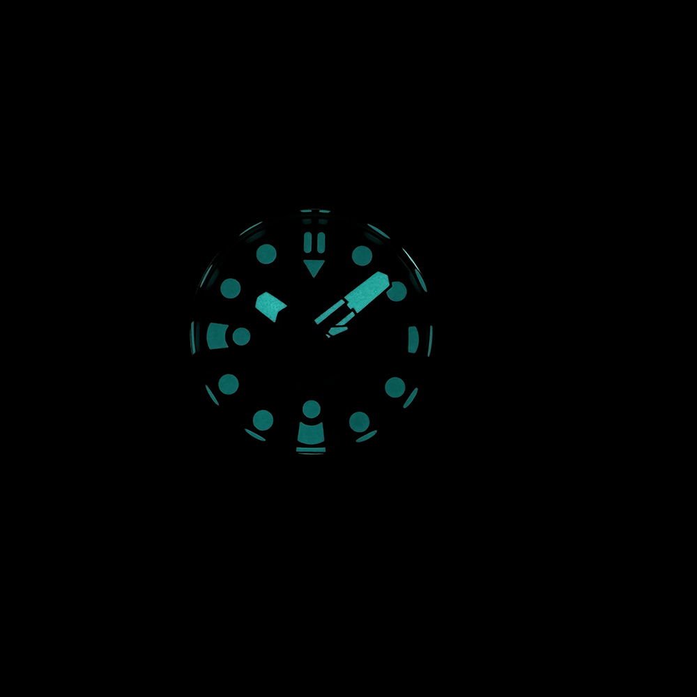STEELDIVE Offcial SD1920 V2 Swiss GBW9 Blue Luminous 24MM Thick Case Japan NH35 Automatic Dive Watch on Tank Bracelet