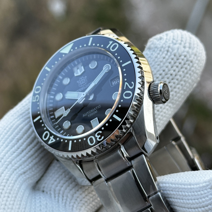 STEELDIVE Official SD1968 Swiss Luminous Sapphrie Glass 200M Waterproof NH35 Automatic Dive Watch