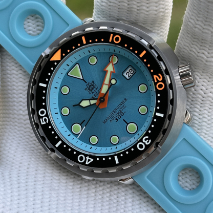 STEELDIVE Official SD1975C Swiss Luminous 47.5mm Case 300M Waterproof Ceramic bezel Sapphire Glass NH35 Mens Dive Watch