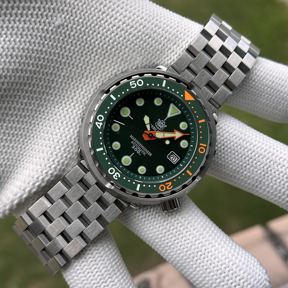 STEELDIVE Official SD1975C Green 47.5mm Case Japan NH35 Automatic