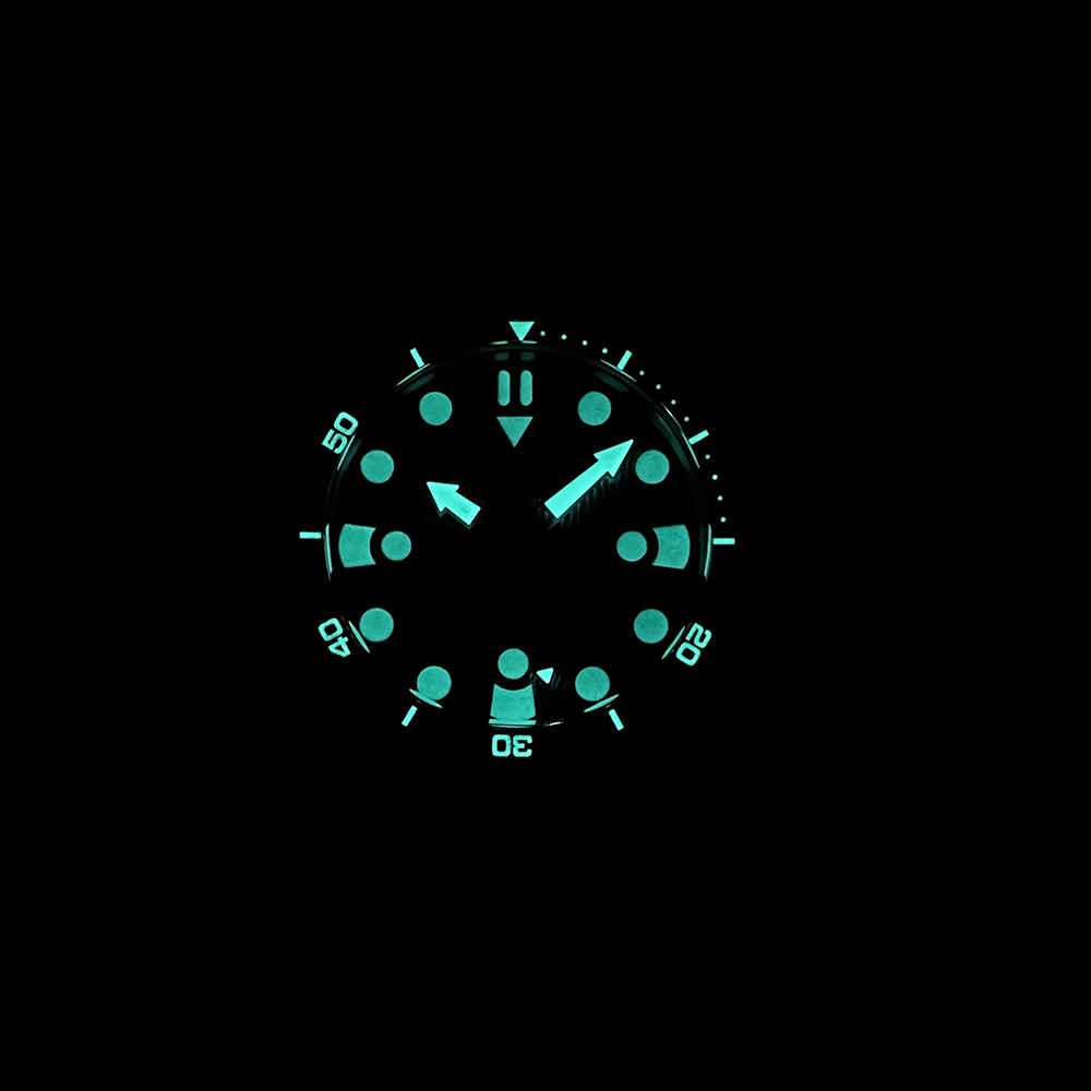 STEELDIVE Official SD1982T V2/ Titanium Damascus Dial Dive Watch