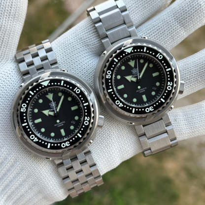 STEELDIVE Official 22mm 3 Links Bracelet Flat Headlink