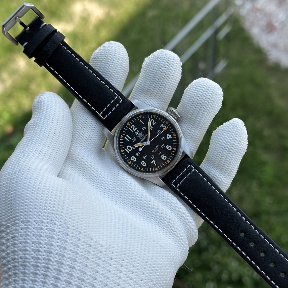 STEELDIVE Official SD1928H 39MM Small Size NH35 Automatic Mens Analog Dive Watch Reloj