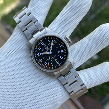 STEELDIVE Official SD1928H 39MM Small Size NH35 Automatic Mens Analog Dive Watch Reloj