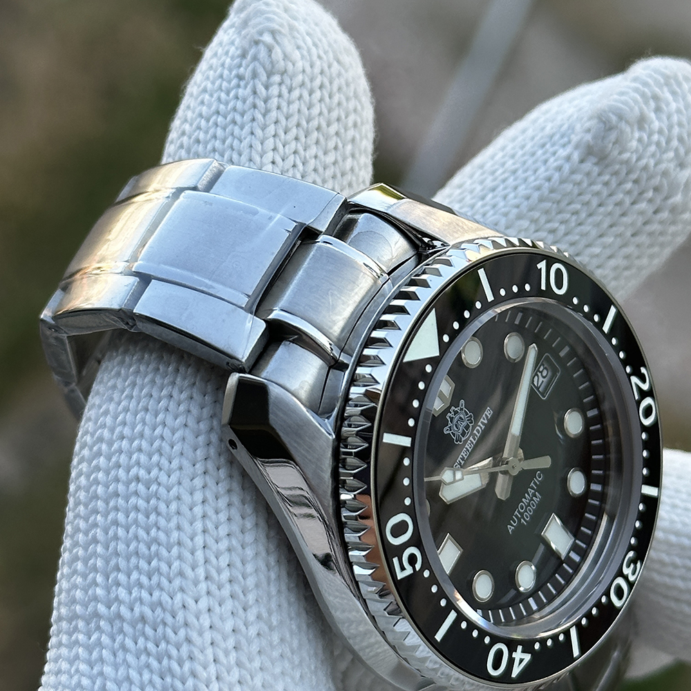 STEELDIVE Official SD1968 Swiss Luminous Sapphrie Glass 200M Waterproof NH35 Automatic Dive Watch