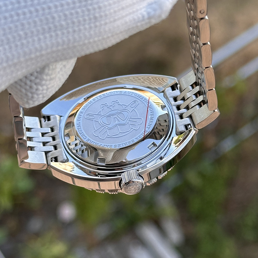 STEELDIVE Offiical SD1967GMT Steel Bezel Insert Super Luminous