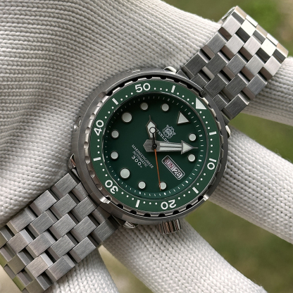 STEELDIVE Official SD1975W Day and Date Function NH36 Automatic Tuna Dive Watch