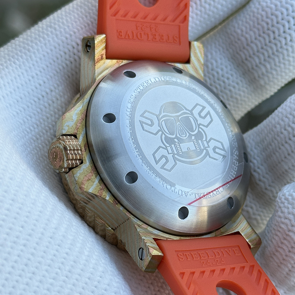 STEELDIVE Official SD1982Z 46.5MM Super Blue Luminous Sapphire Glass Autoamtic Mechanical Luxury Men Watch