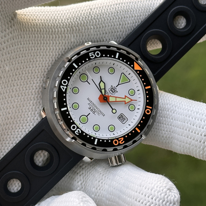 STEELDIVE Official SD1975C Swiss Luminous 47.5mm Case 300M Waterproof Ceramic bezel Sapphire Glass NH35 Mens Dive Watch