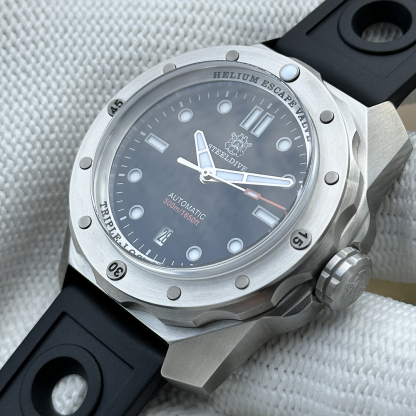 STEELDIVE Official SD1960 New Arrival 45MM Case 500M Waterproof Black Dial NH35 Automatic Mens Dive Watch Sapphire Glass