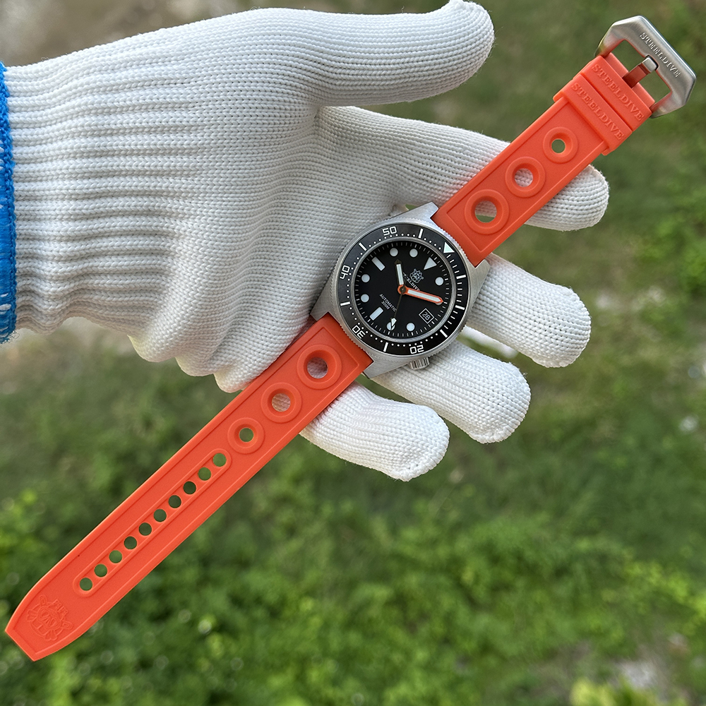 STEELDIVE Official SD1929 Black Dial 42mm Case 300M Waterproof NH35 Automatic Mens Dive Watch