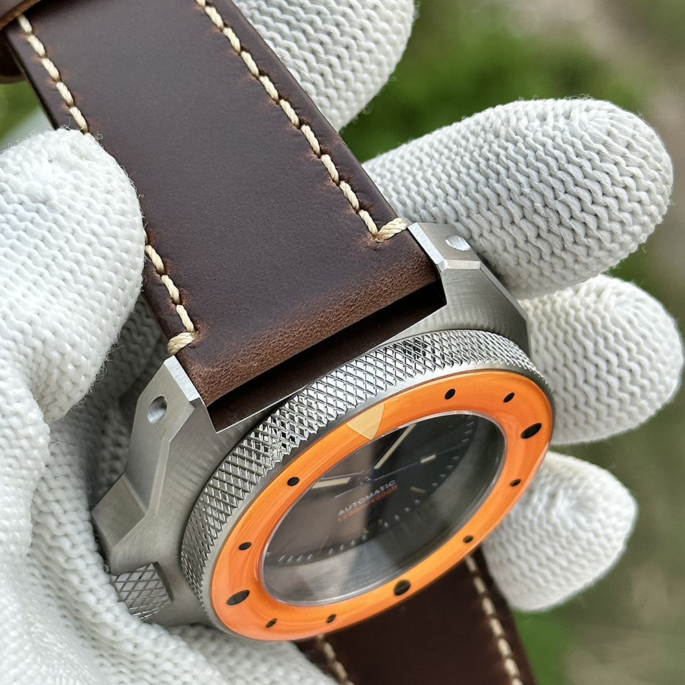 STEELDIVE Official SD2212 On Leather Strap ST2130 Automatic Watch