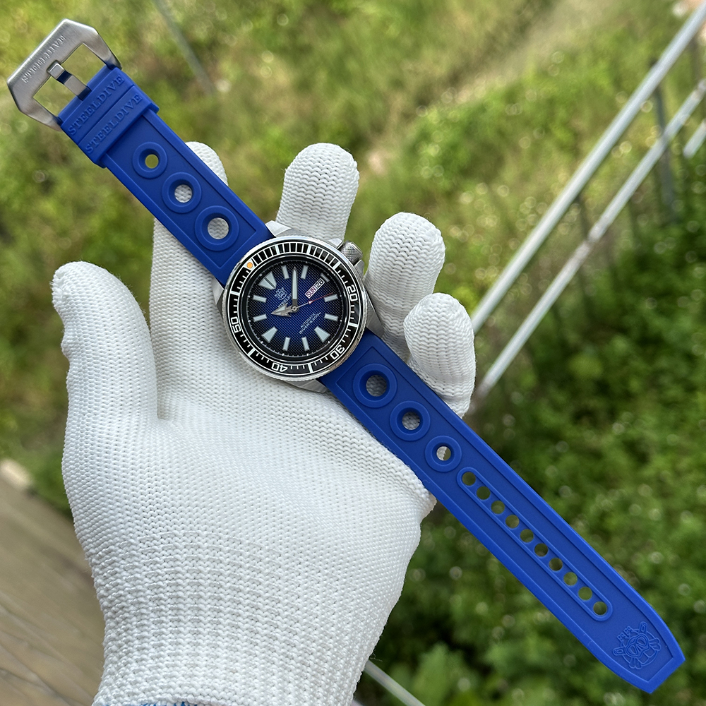 STEELDIVE Official SD1961 Blue Dial New Colr Japan NH36 Automatic Movement 200m Waterproof Dive Watch