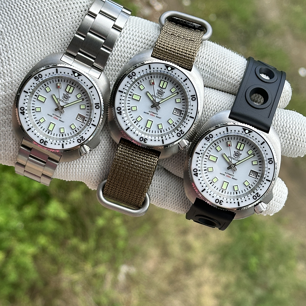 STEELDIVE Official SD1974 V2 Japan NH35 Automatic 200M Waterproof Mens Dive Watch
