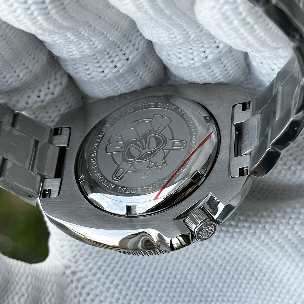 STEELDIVE Official SD1974C White Dial New Arrival NH35 Automatic 200m Dive Watch 