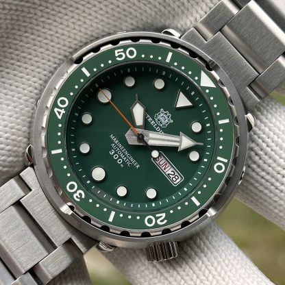 STEELDIVE Official SD1975W Day and Date Function NH36 Automatic Tuna Dive Watch