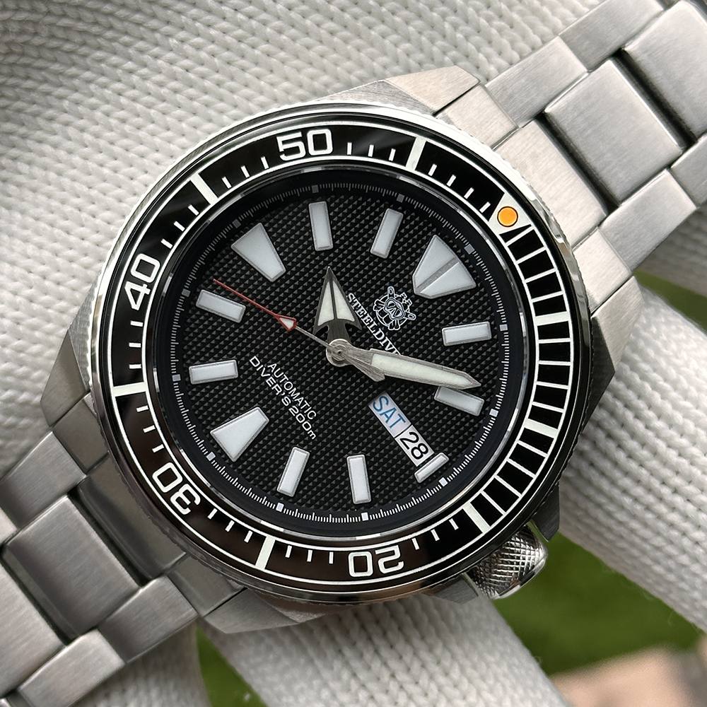 STEELDIVE Official SD1961 Replacement Ceramic Bezel Insert only