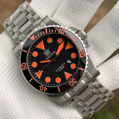 STEELDIVE Official Watch Parts Replacement Watch Bracelet with Screw Bars for SD1987