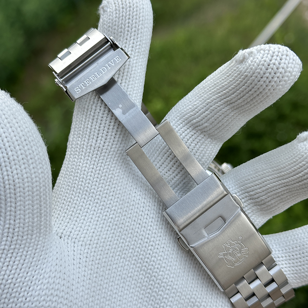 STEELDIVE Official SD1983 Purple Dial Sapphire Glass 1000M Water Resistant NH35 Automatic Dive Watch 