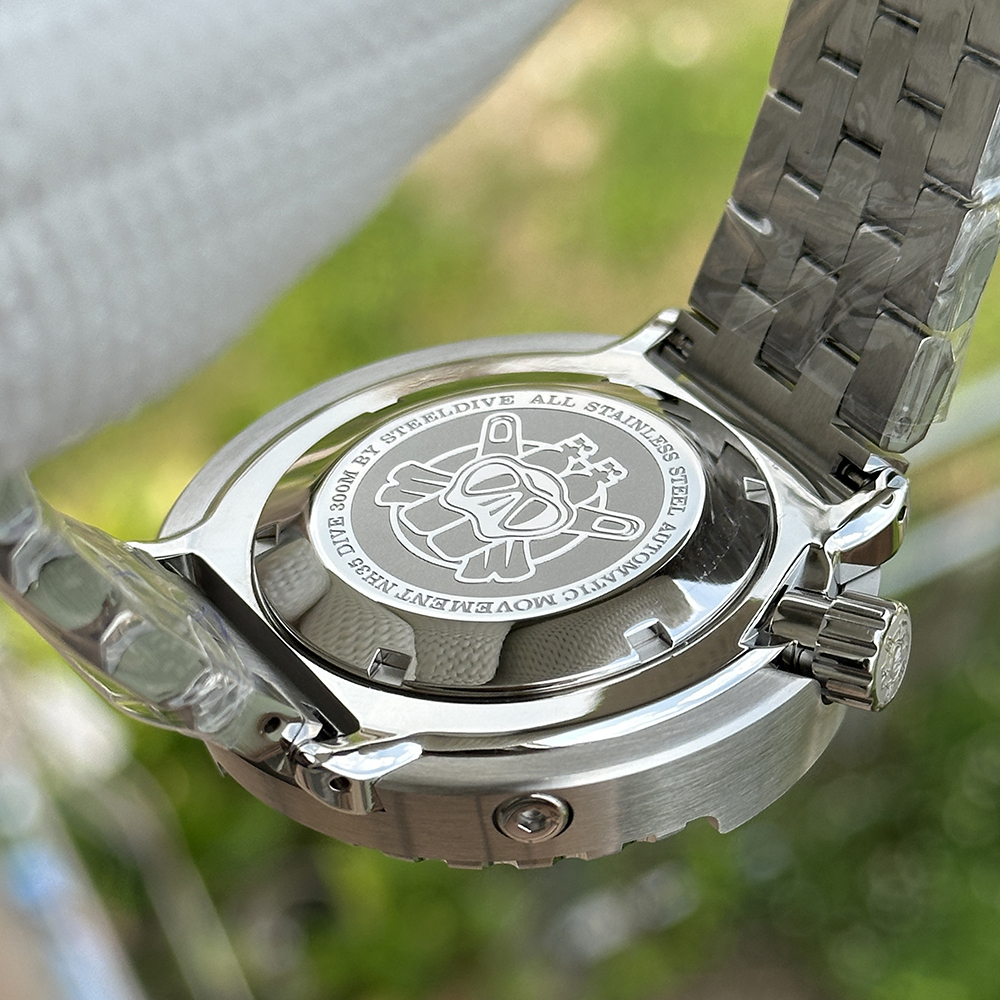 STEELDIVE Official SD1975 Claissic Design 47.5mm Case Swiss Luminous Japan NH35 Automatic Movement Mens Dive Watch