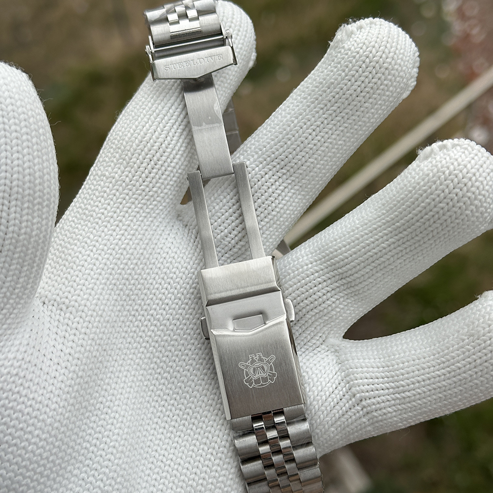 STEELDIVE Official Watch Parts 20mm Replacement Jubilee Bracelet only for SD1953 SD1954 SD1954C 1953J