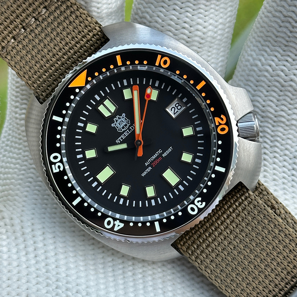 STEELDIVE Official SD1970C on Nylon Strap