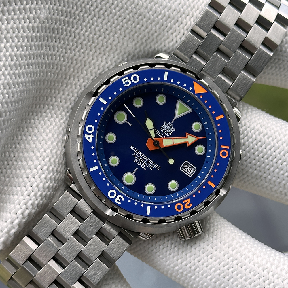 STEELDIVE SD1975C Blue Official Tuna Watch