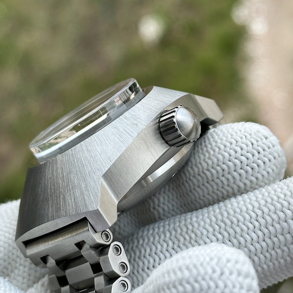 STEELDIVE Official SD1920 Black Dial 45mm Case Tank Bracelet 1000m Waterproof NH35 Automatic Mens Dive Watch