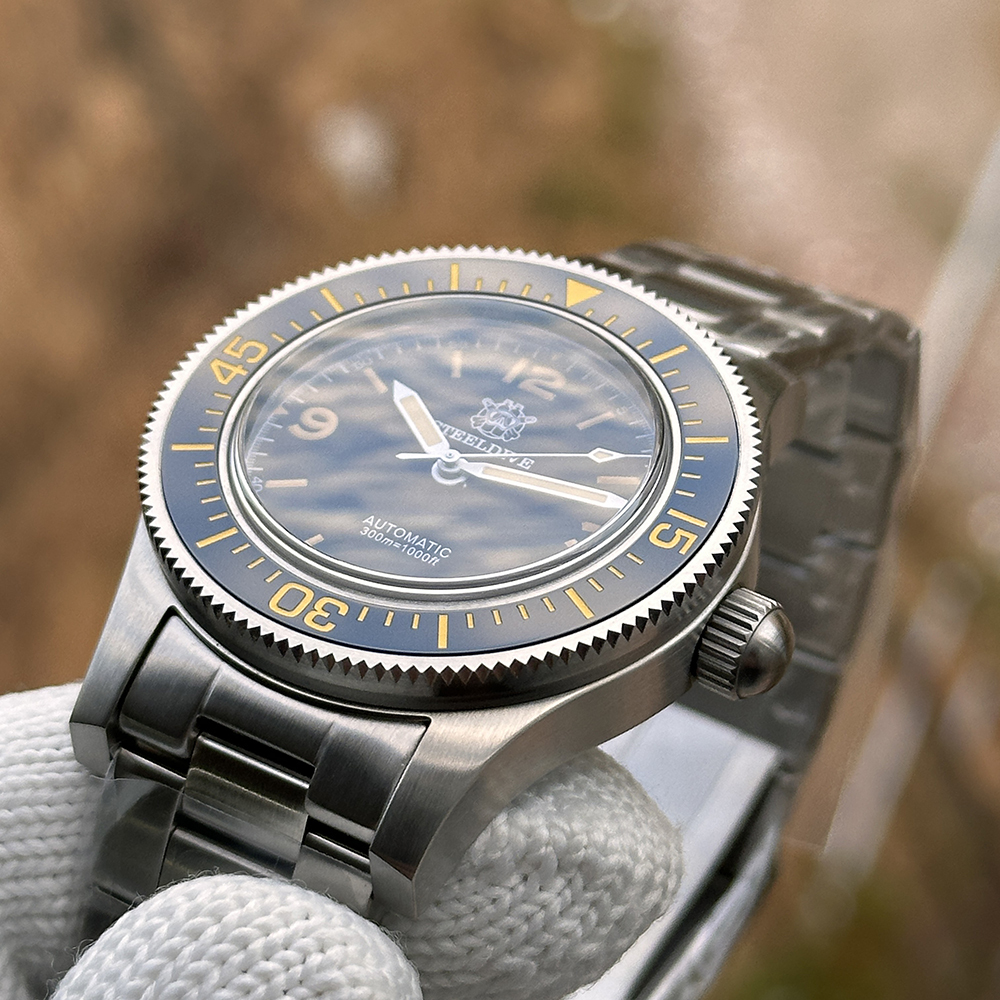 STEELDIVE Official SD1952V New Arrival Ceramic Bezel Sapphire Glass 300M NH35 Automatic Dive Watch