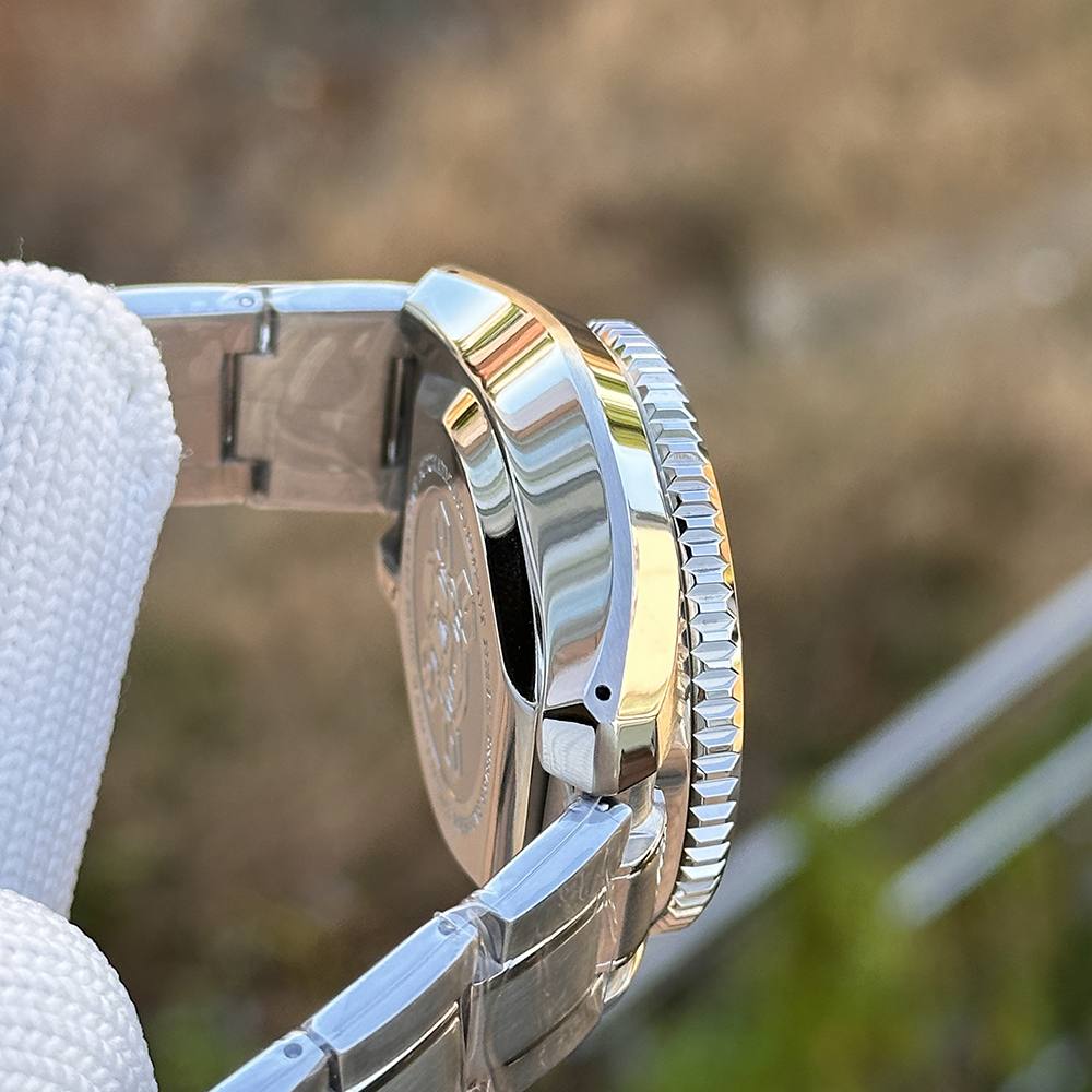 STEELDIVE Official SD1968 White Dial 44MM Ceramic Bezel 300M Waterproof NH35 Automatic Mens Dive Watch