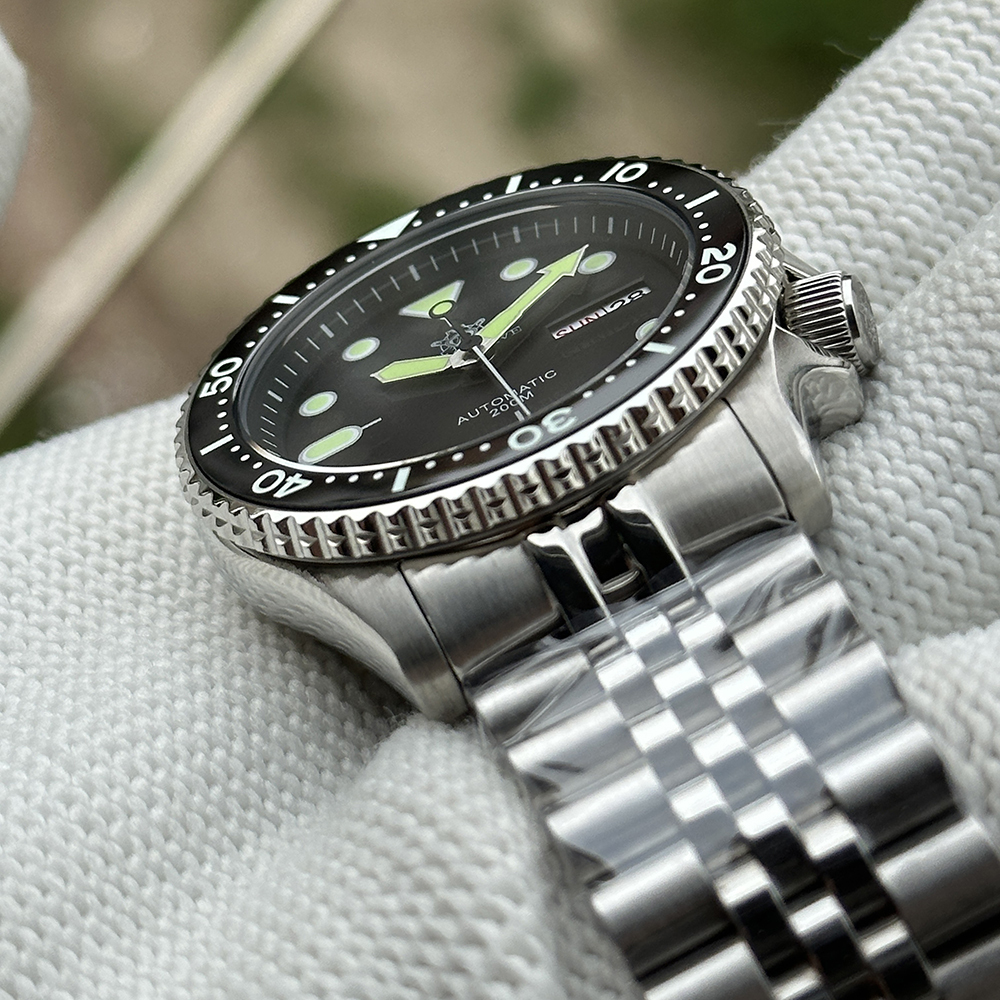 STEELDIVE Official SD1973W Limited Offer Day and Date Function NH36 Automatic Movement 200M Waterproof Mens Dive Watch