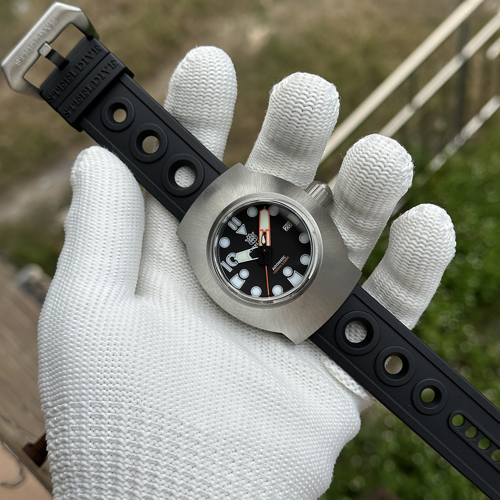 STEELDIVE Official SD1920 Number Dial 24MM Thick Case 1000M NH35 Dive Watch