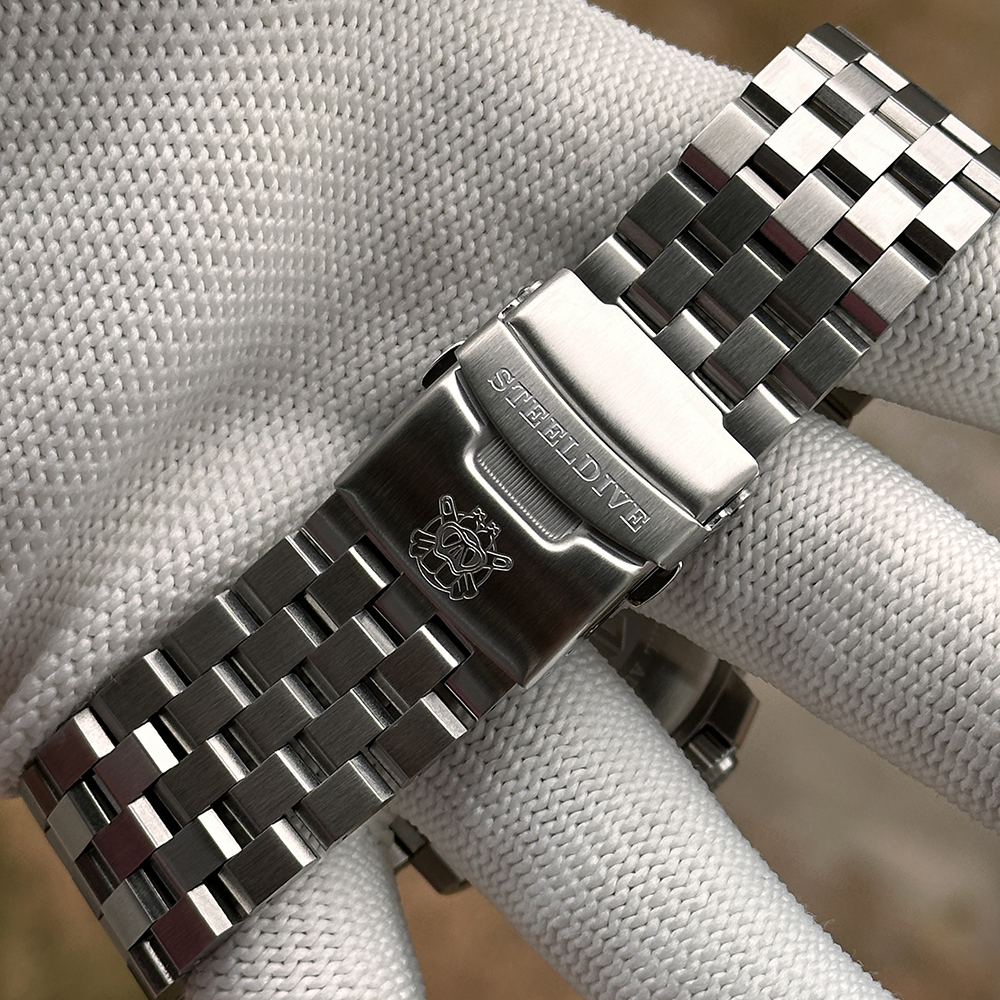 STEELDIVE Official SD1987 Classic 46.5MM Big Size 2000M Waterproof NH35 Automatic Mens Dive Watch